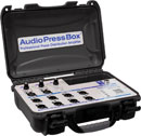 AUDIOPRESSBOX APB-MINI SPLITTER DE CONFERENCE portable, USB-C, actif, 3x12, alim. 24V CC, noir