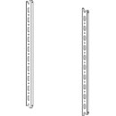 LANDE CORNIERES DE FIXATION VERTICALES pour armoire murale 466E, 400mm, la paire