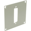 CANFORD PLAQUE-DE CONNEXION MODULAIRE UNIVERSAL 1x découpe Sub-D 25pts, gris clair