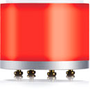 YELLOWTEC YT9301 litt 50/35 MODULE LED ROUGE diam 51mm, haut.35mm, argent/rouge