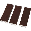 URSA STRAPS URSA TAPE SOFT STRIPS Small, moleskine, 8x2.5cm, marron, pack de 30