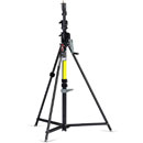 MANFROTTO 087NWB TREPIED MANIVELLE usage intensif, charge 30kg, haut.167-370cm, noir