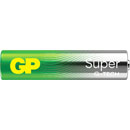 GP SUPER PILE ALCALINE taille AAA, pack de 4