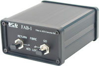 BCD - FAB - INTERFACE AUDIO AES-3 VERS FIBRE ST