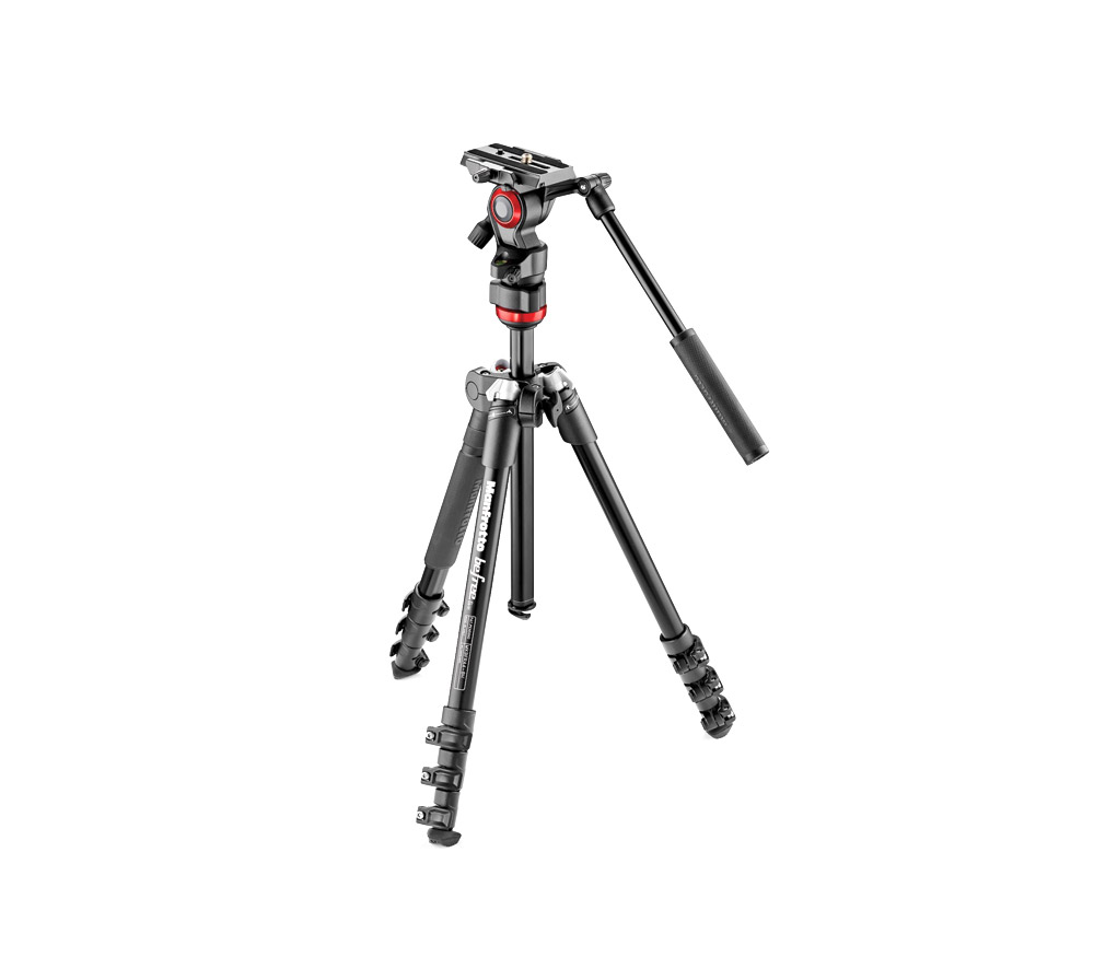 MANFROTTO 509HD-545GBK KIT TREPIED VIDEO avec trépied 545GB aluminium,  rotule 509HD, sac