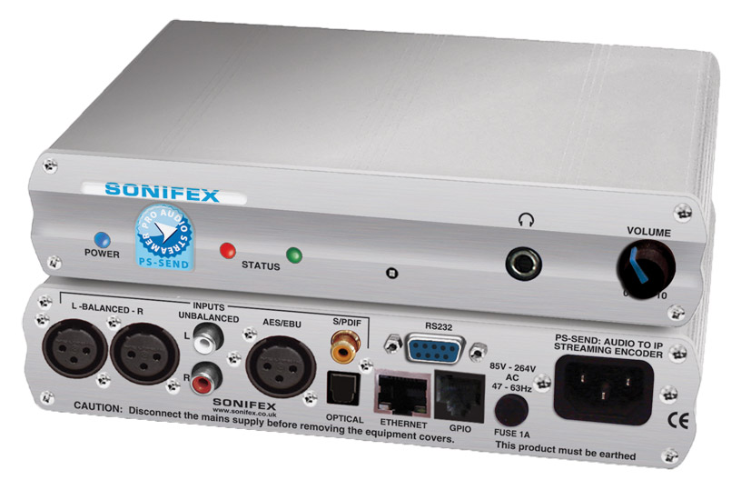 Décodeur audio sur IP - Décodeur Audio sur Ethernet - Décodeur